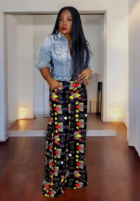 Kente Print Inspiration | Pants