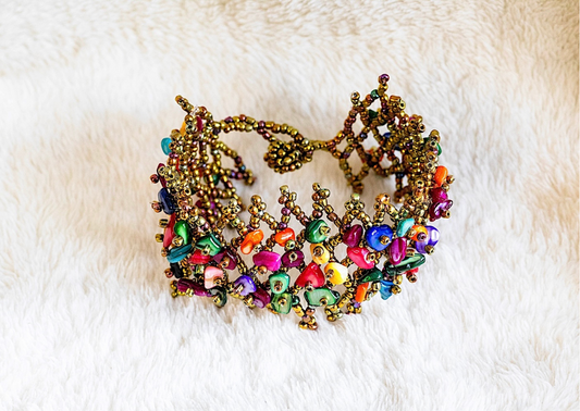 Abɛnkyɛ - Anklet (“Mountain Breeze” in Twi)