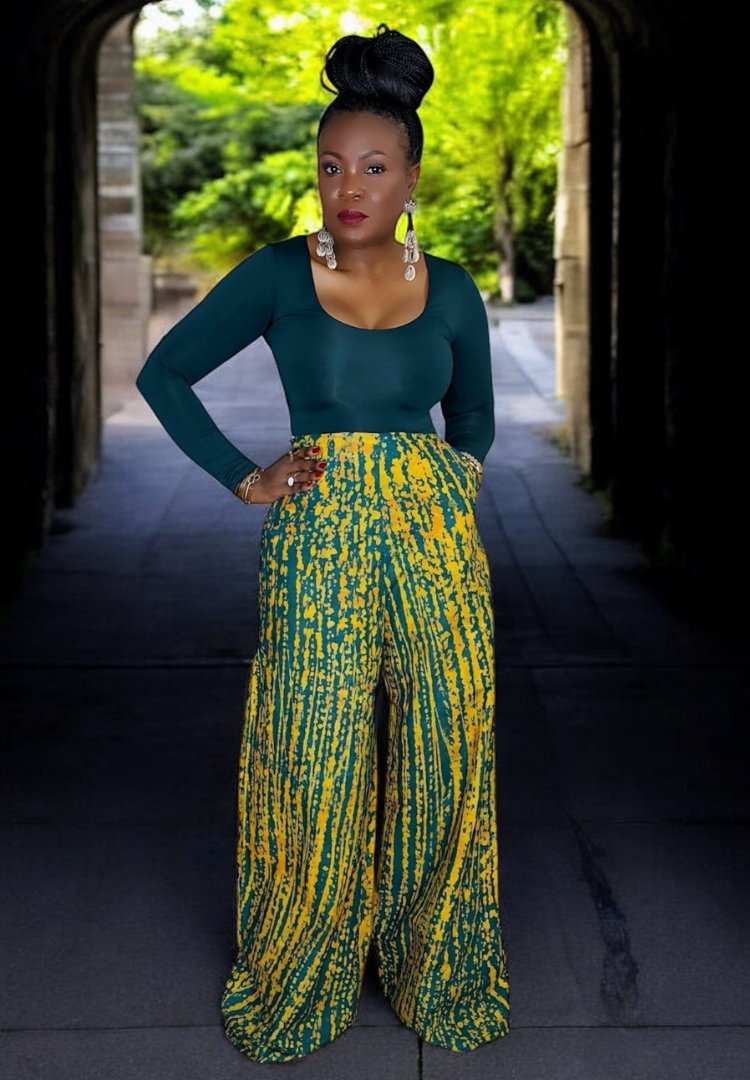 Inspiración de polka batik | Pantalones