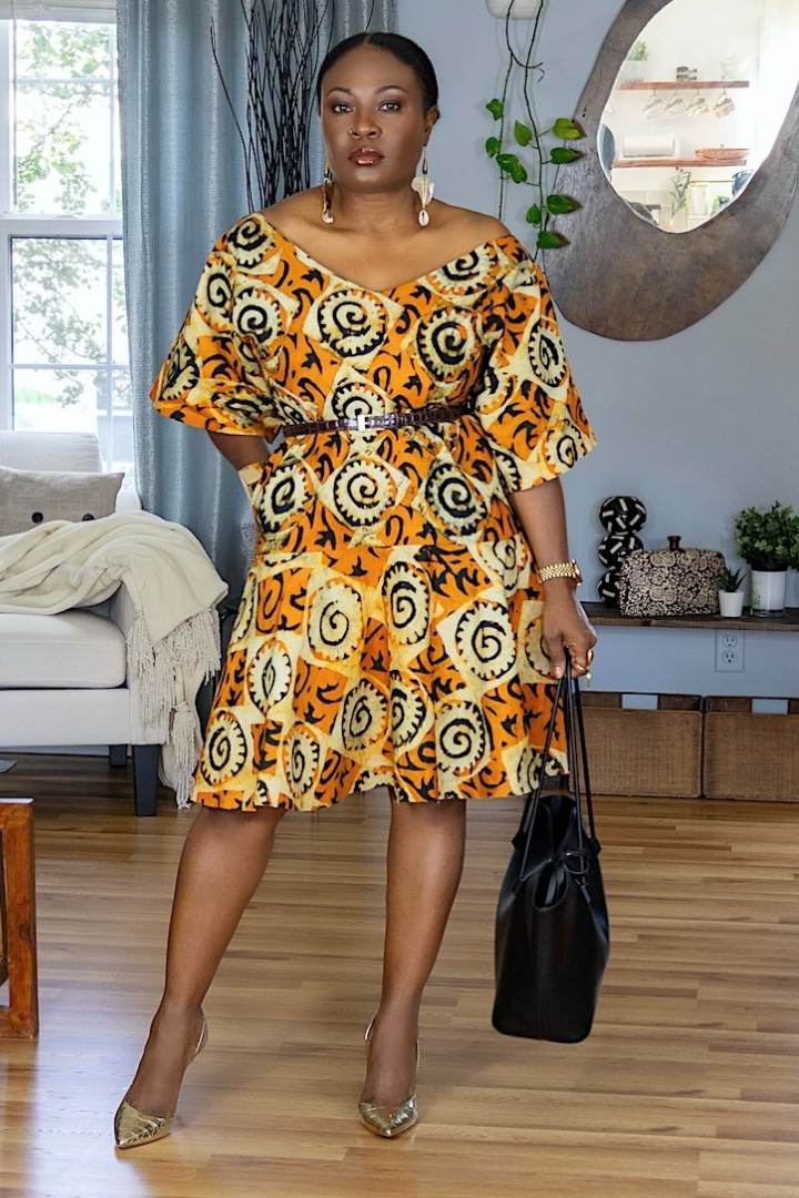 Drop Waist | Batik Dress