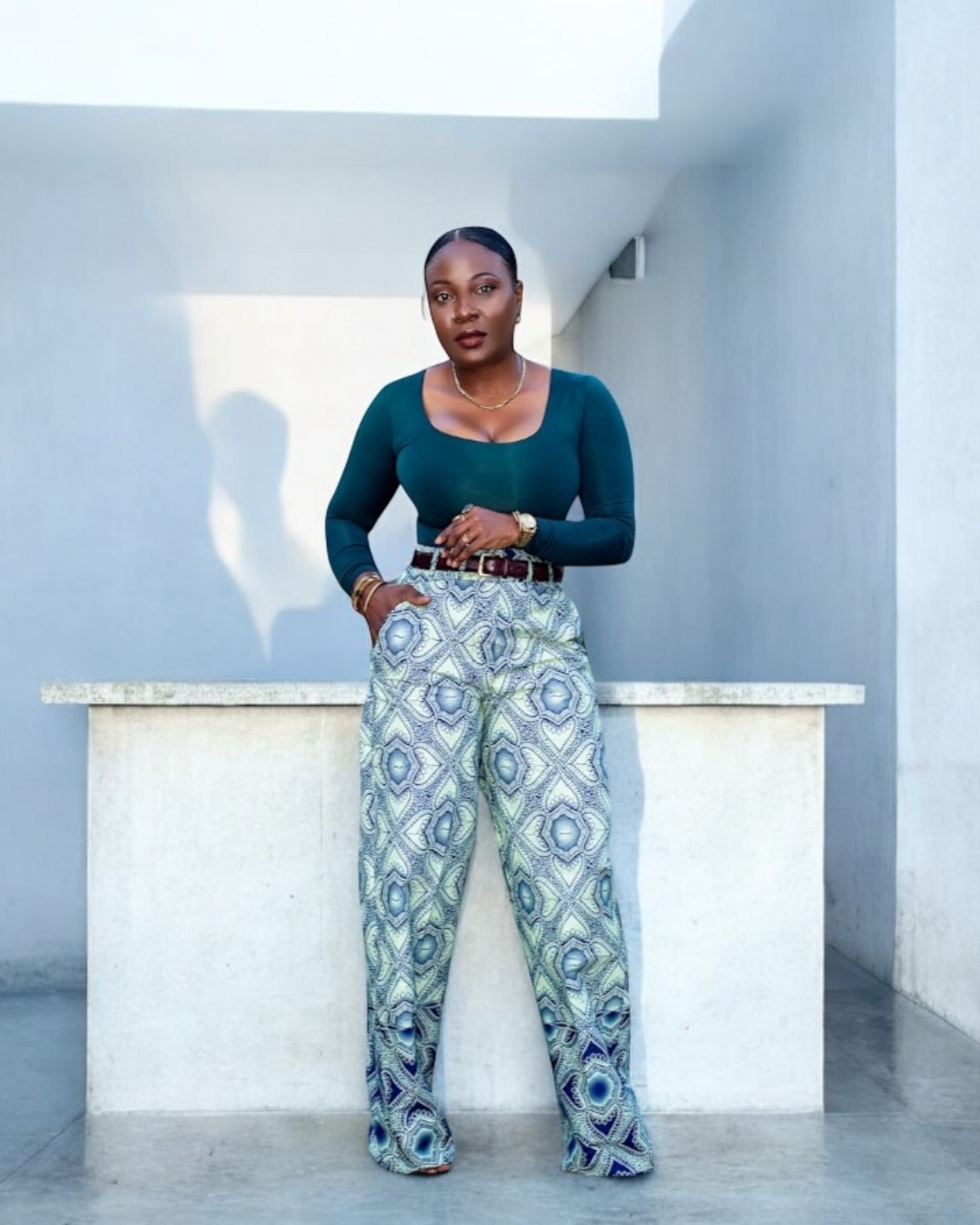 Inspiración de polka batik | Pantalones