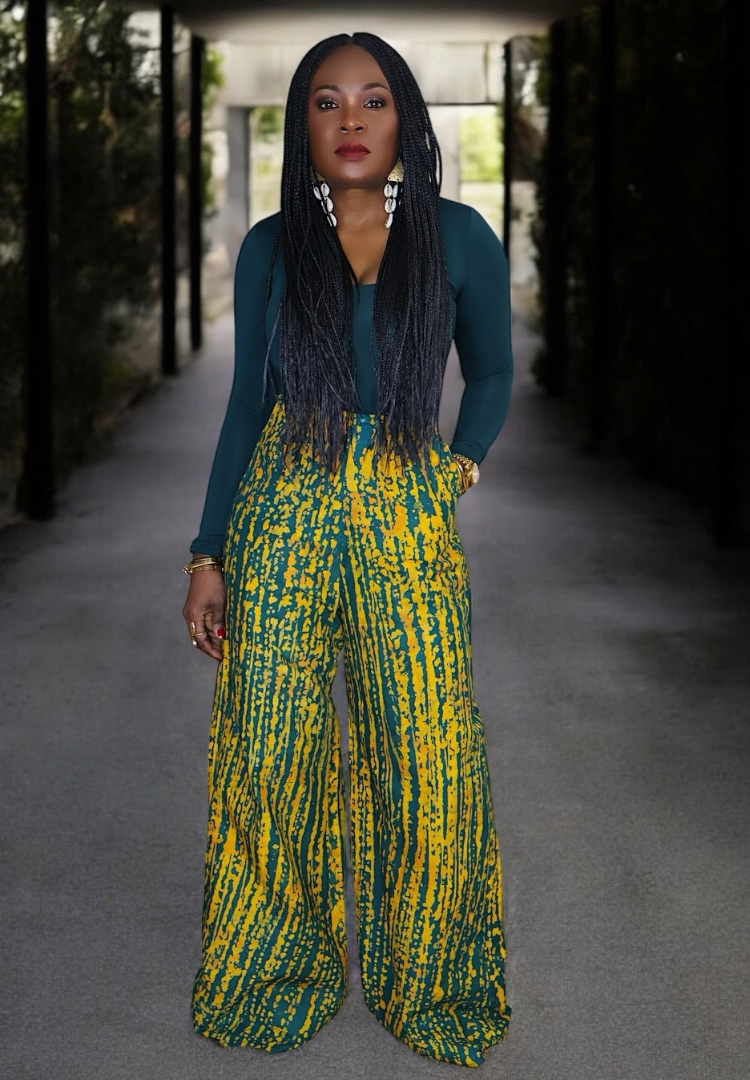 Inspiración de polka batik | Pantalones