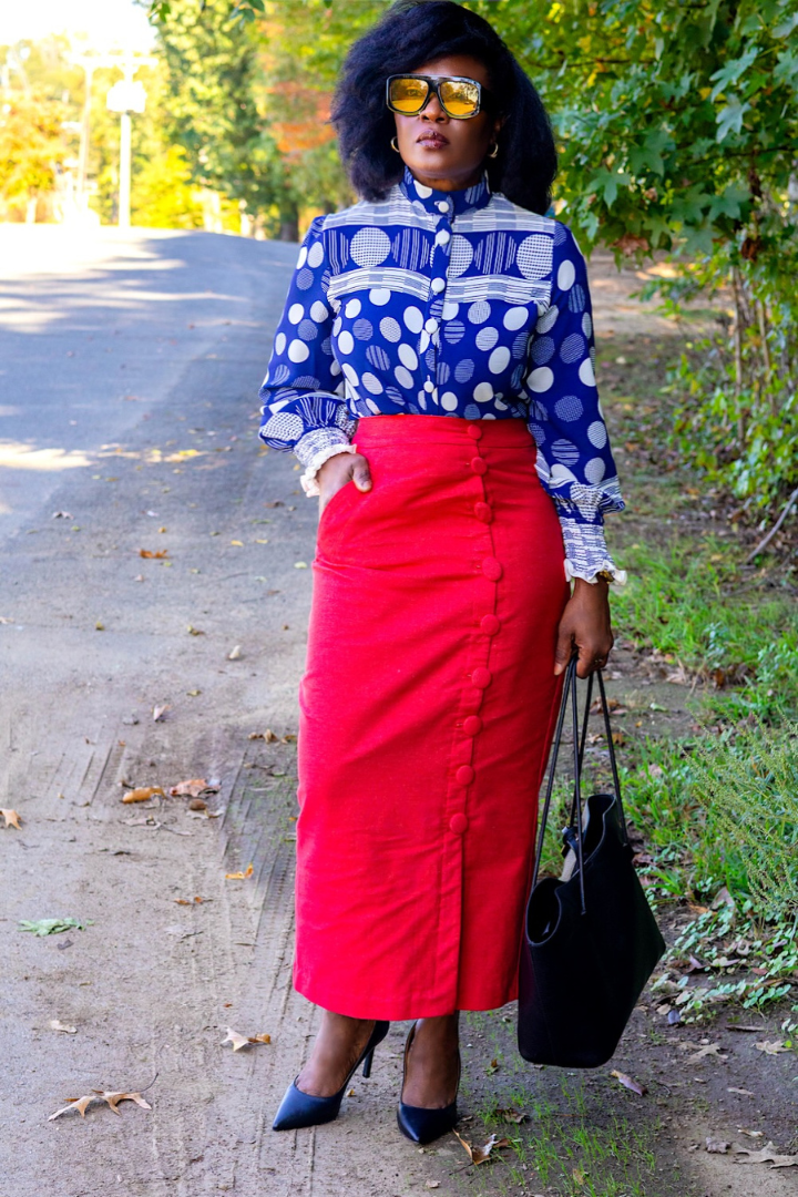 Pantalon floral magenta| Ensemble