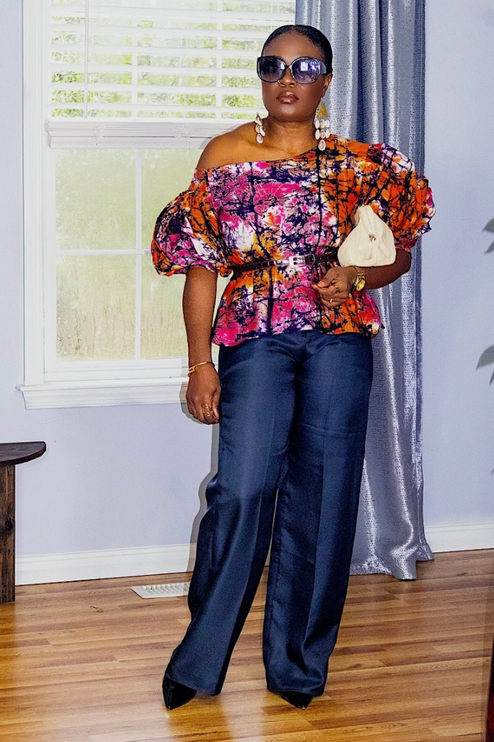 Off Shoulders | Batik Shirt