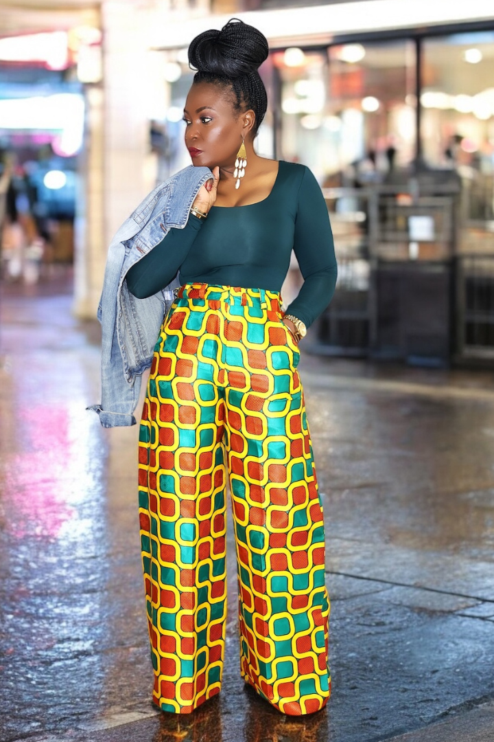 Ankara Checker | Pants