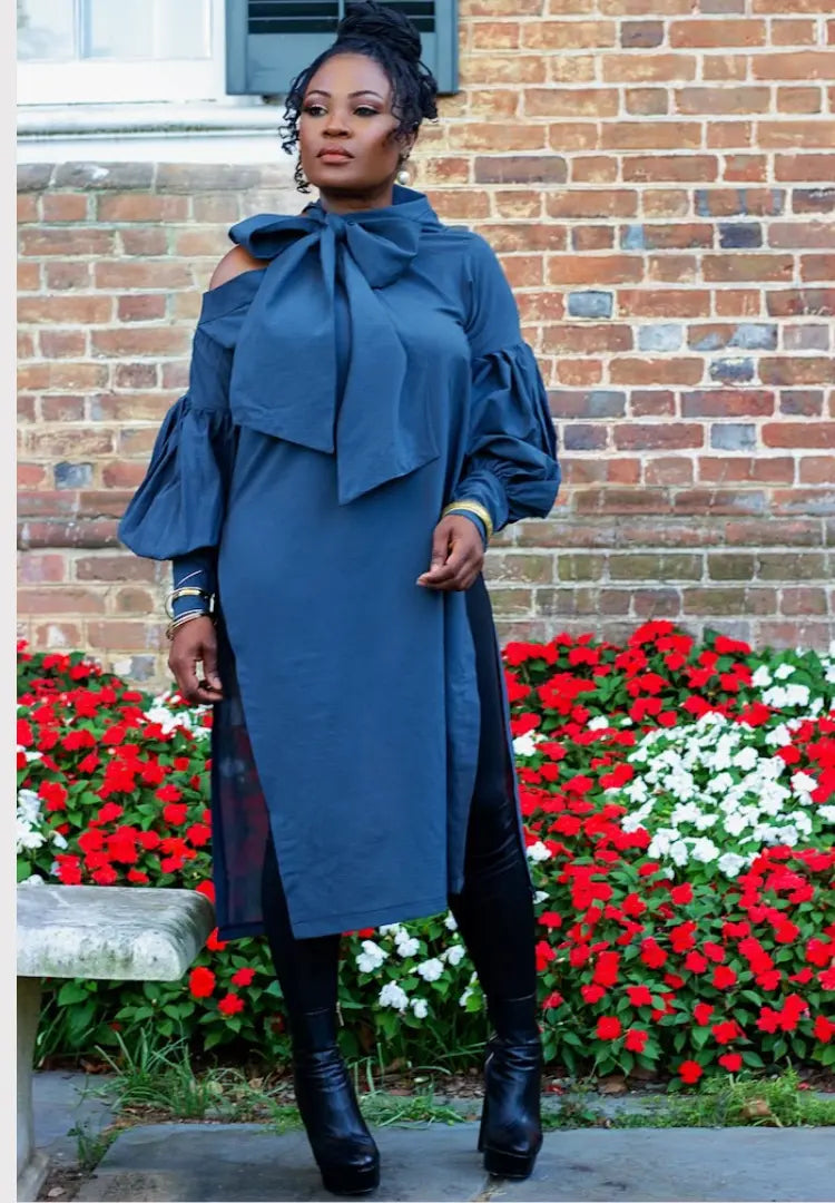 Scarf Neckline | Tunic Alyson Amber