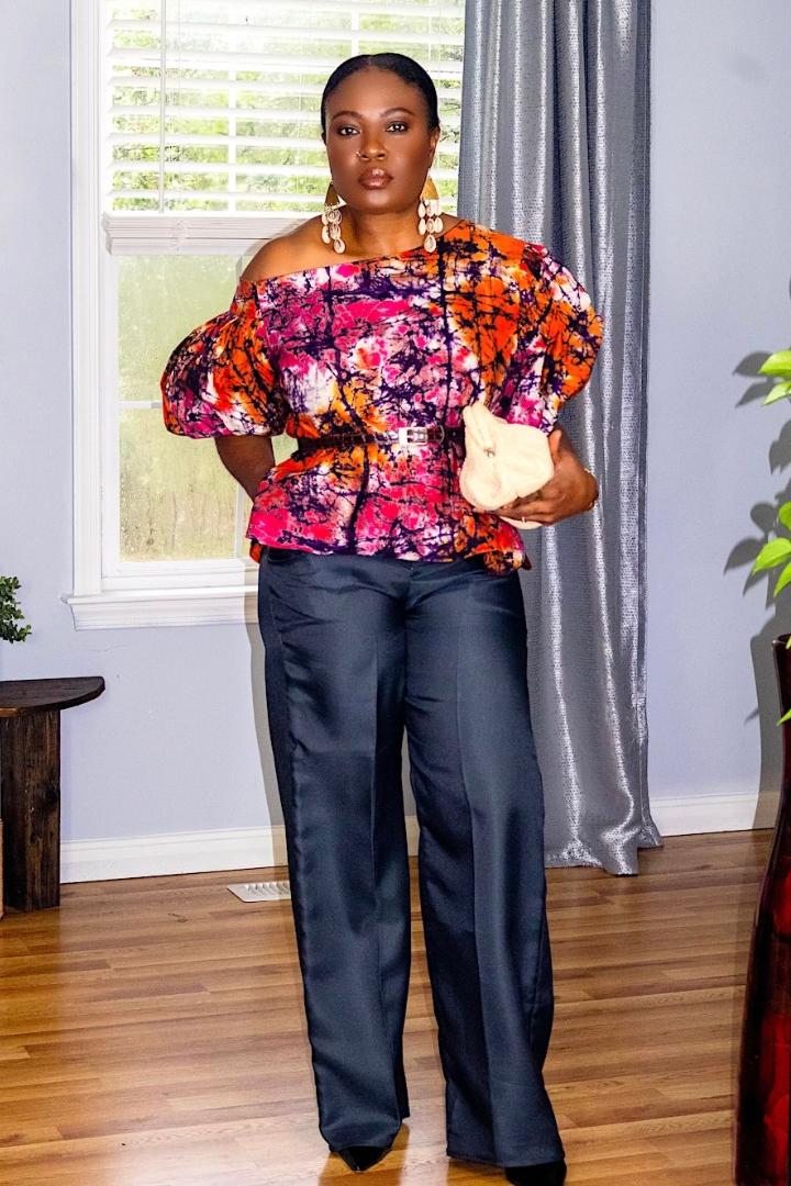 Off Shoulders | Batik Shirt