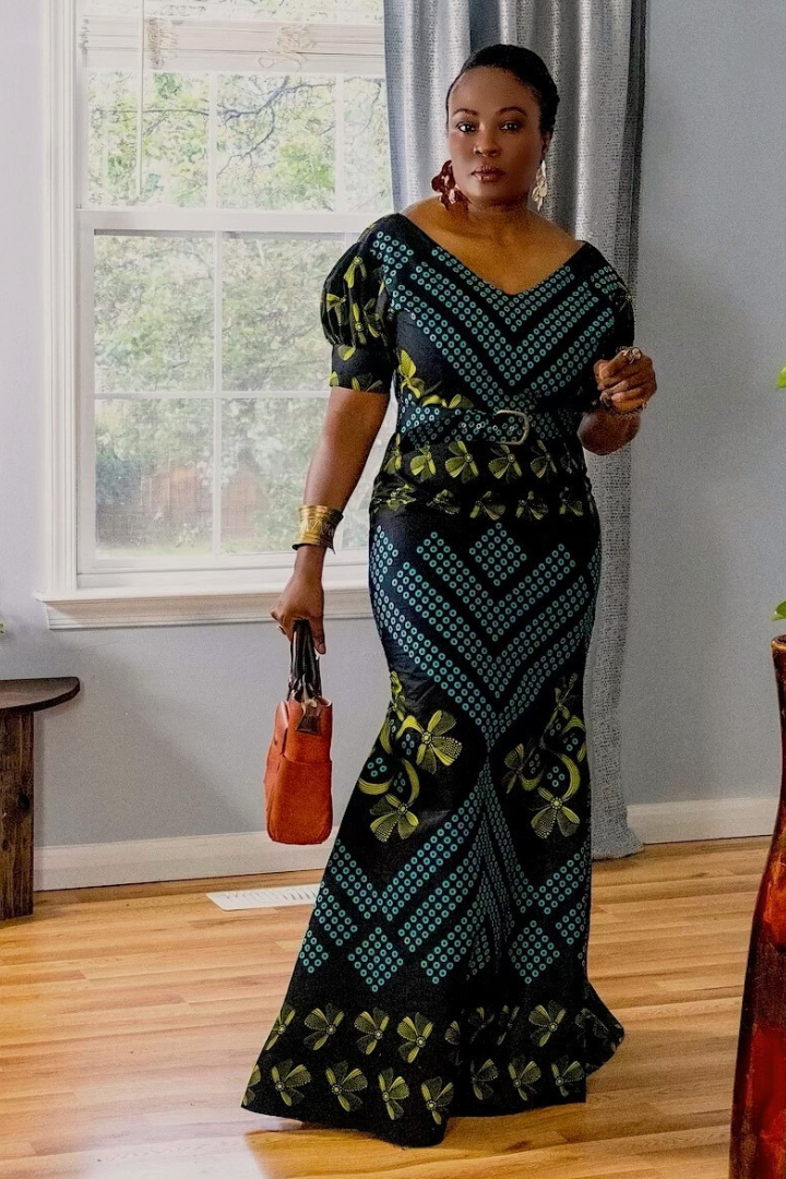 Ankara Mermaid Maxi | Dress
