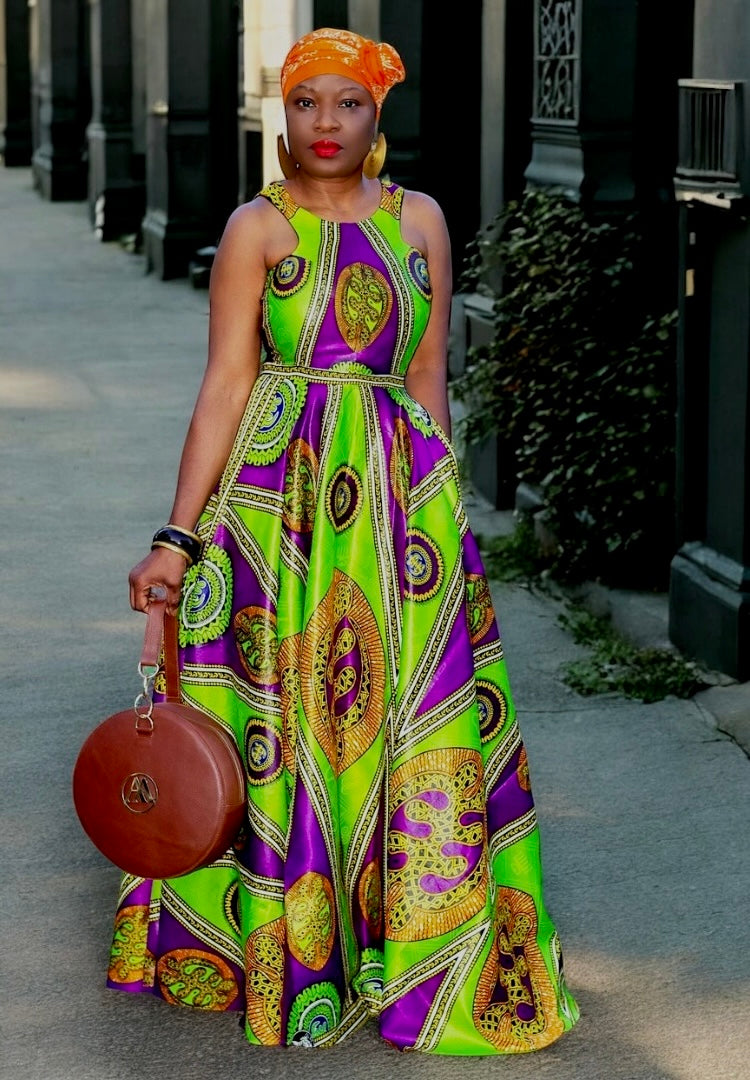 Crissy Razor Top | Maxi Dress