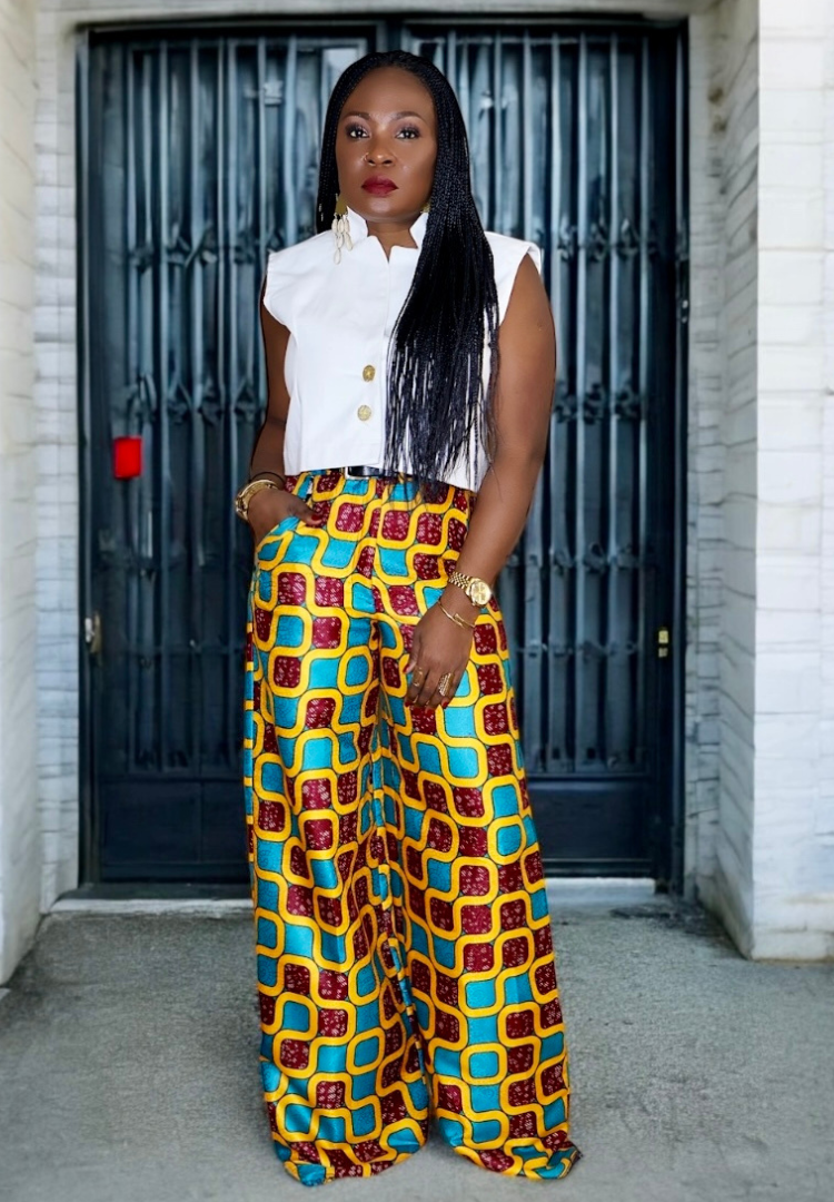 Goldie Ankara Pierna ancha | Pantalones