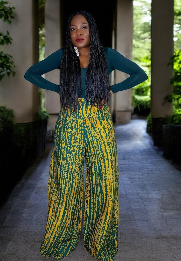 Inspiración de polka batik | Pantalones