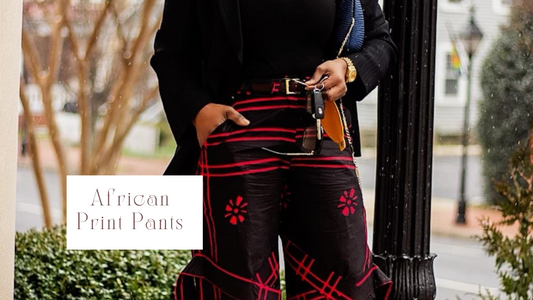 Ankara Elegance: 10 Print Pants to Elevate Your Wardrobe