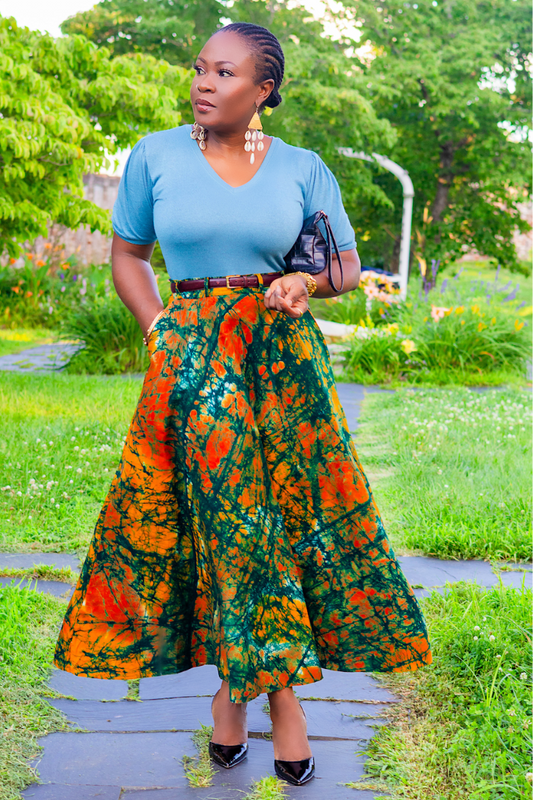 Batik | Midi Skirt