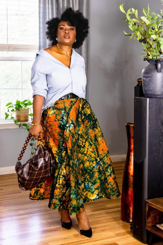 Batik | Midi Skirt