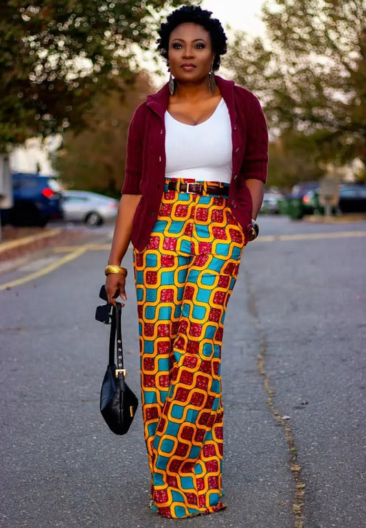 Goldie Ankara Wide leg | Pants Alyson Amber