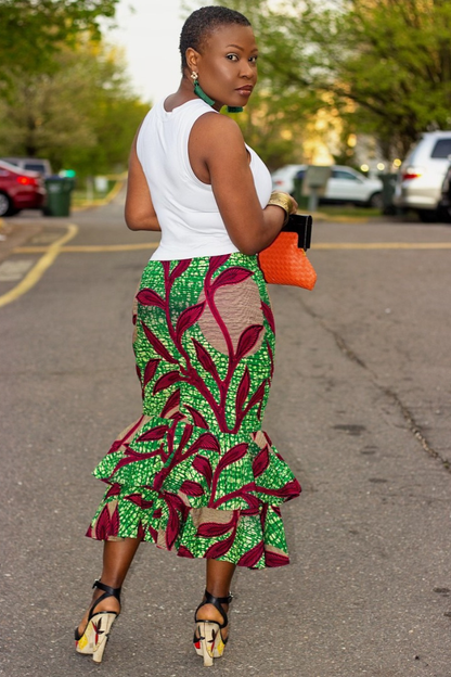 Ankara Maxi enveloppement | Jupe