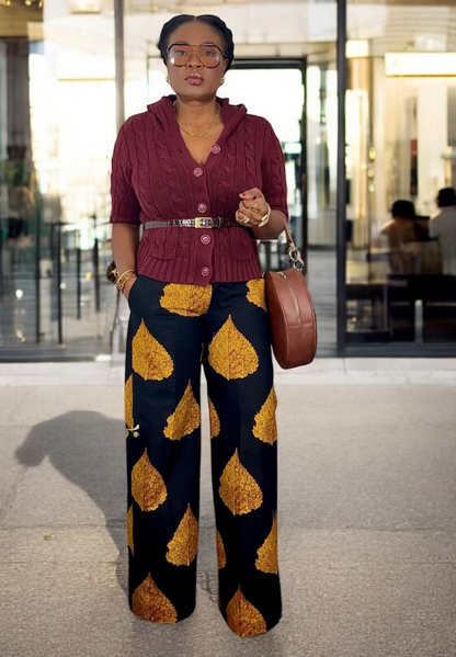 Ankara wide leg | Pants