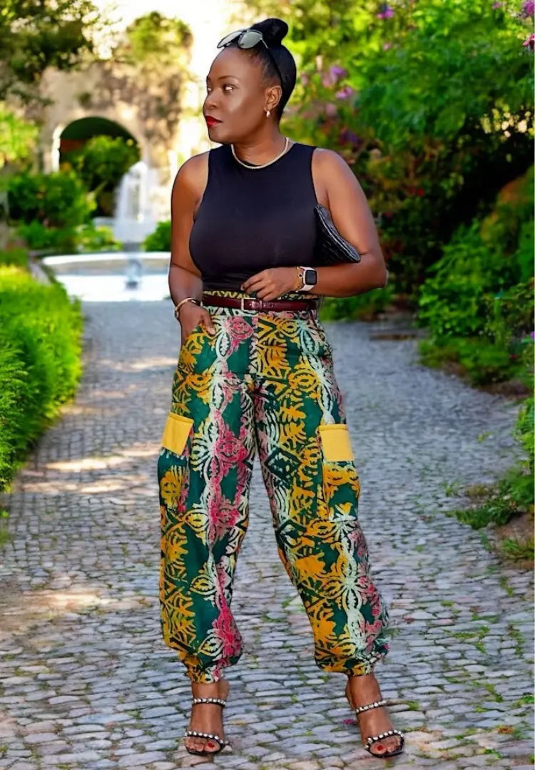 Batik Joggers Alyson Amber