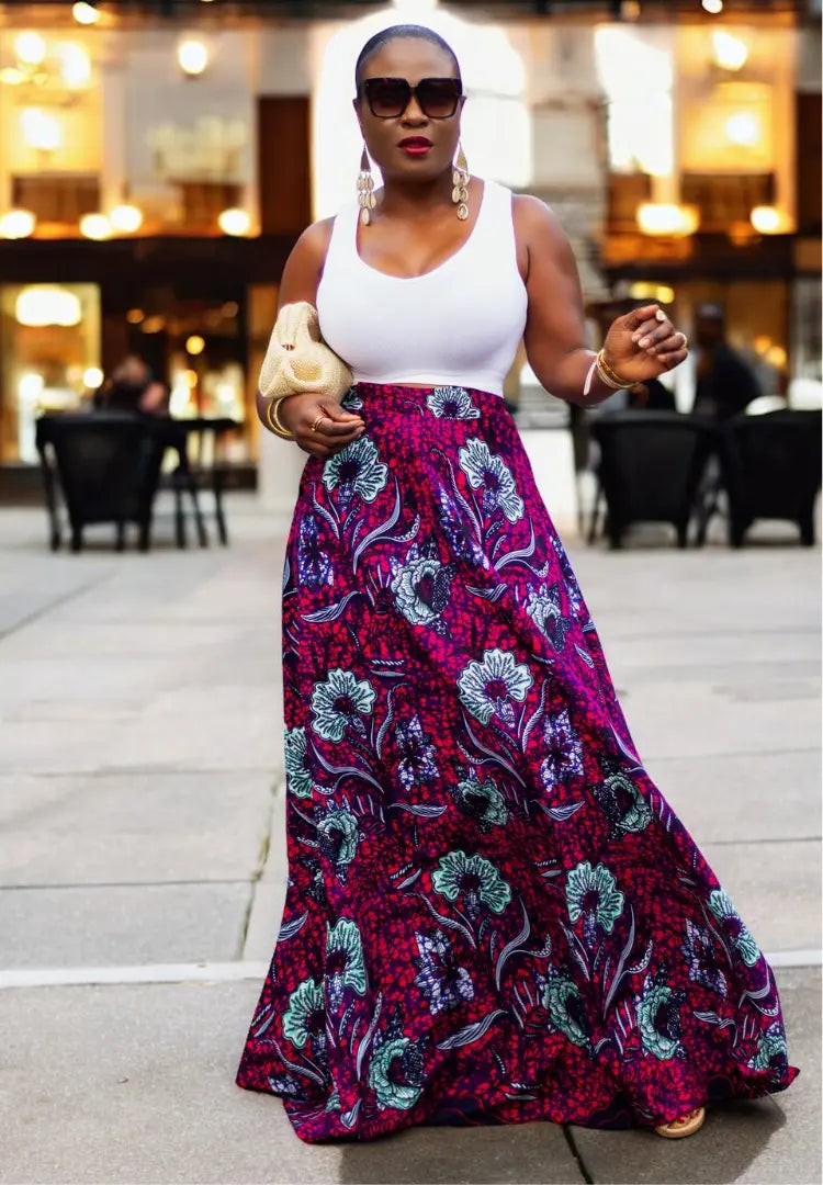 Ankara Maxi | Skirt Alyson Amber