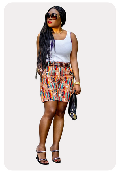 Bermuda Shorts | African Print