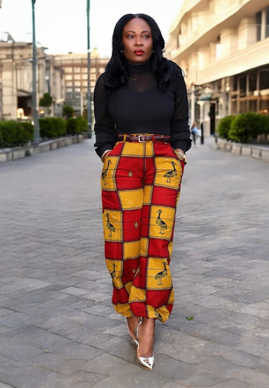 Ankara Joggers