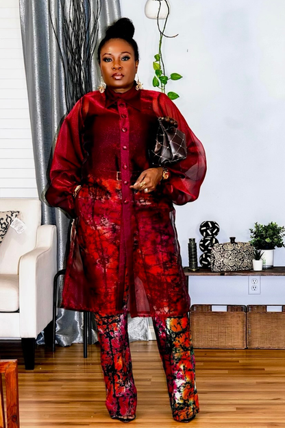 Encolure écharpe | Tunique