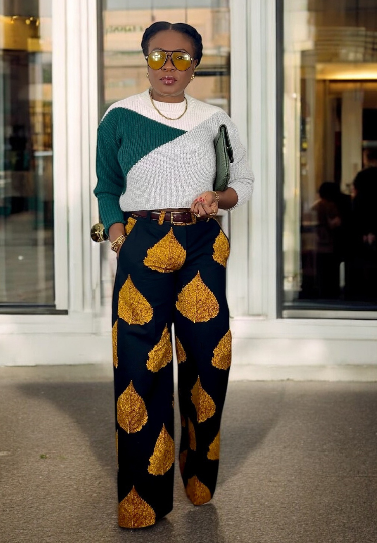 Ankara wide leg | Pants