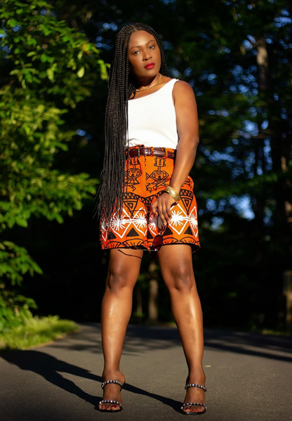 Bermuda shorts | African Print