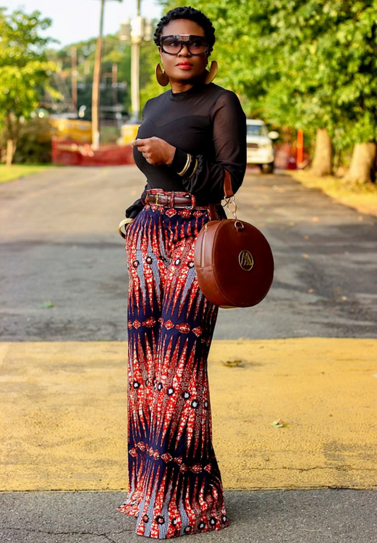 Ankara Print wide leg | Pants