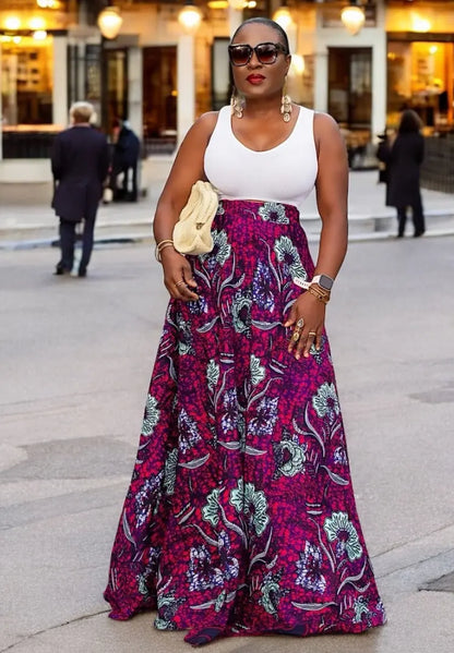 Ankara Maxi | Skirt Alyson Amber