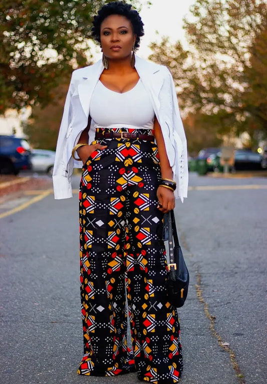 Kente Print Inspiration | Pants Alyson Amber