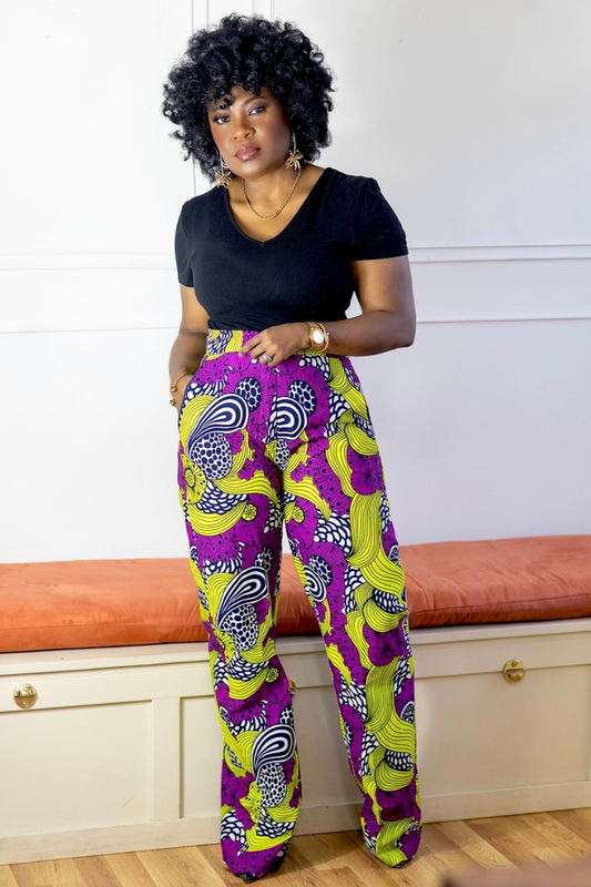 Ankara boot cut  | Pants