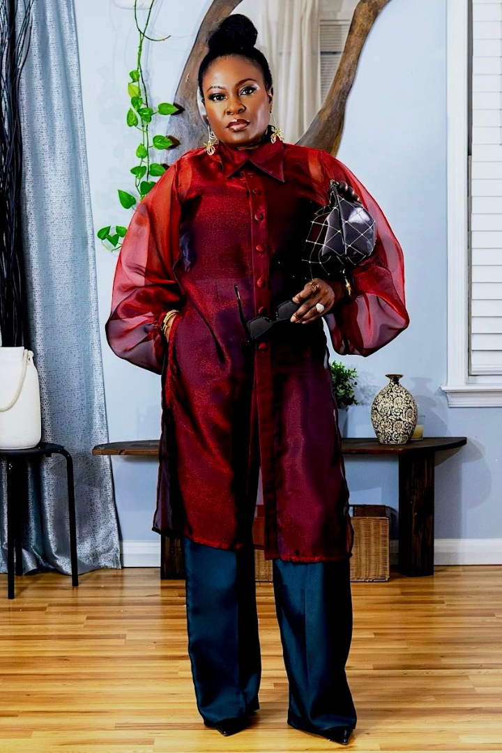 Encolure écharpe | Tunique