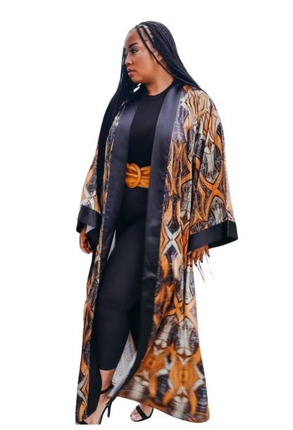 Kimono en silane | Tranchée